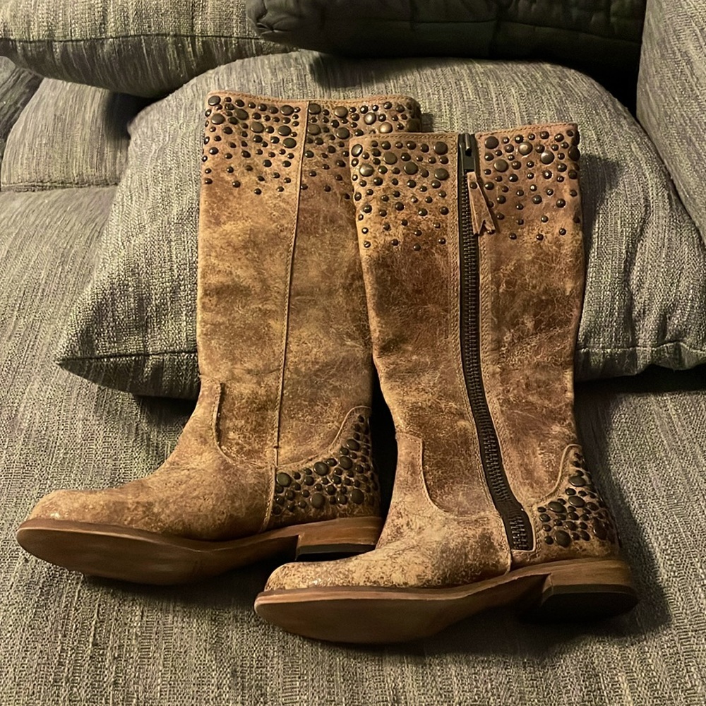 NWOB Indie Spirit by Corral Dallas Leather Riding Boot